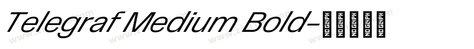 Telegraf Medium Bold字体转换